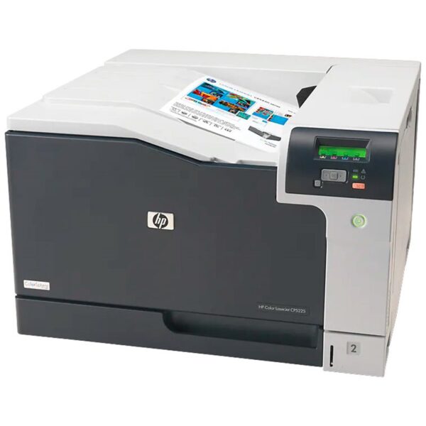 Принтер лазерный цветной А3 HP COLOR LaserJet CP5225n (A3, 20стр, мин, 192Mb, LCD, USB2.0,сетевой)(4 картриджа HP №307A Black-ресурс 7000 стр,HP №307A Y,M,C-ресурс по 7500 стр)