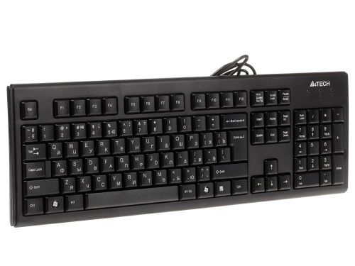 Клавиатура проводная A4Tech KR-83 Comfort Round Edge