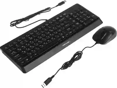 Комплект клавиатура + мышь проводной A4Tech Fstyler F1512 R