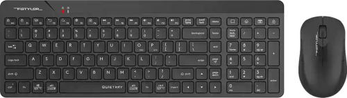 Комплект клавиатура + мышь беспроводной A4Tech Fstyler FG2300