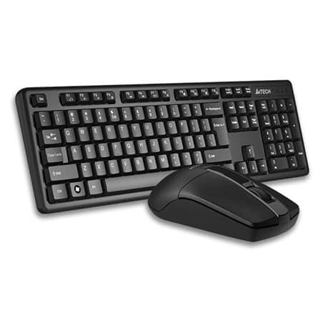 Комплект клавиатура + мышь беспроводной A4Tech 3330N