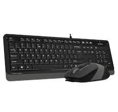 Комплект клавиатура + мышь беспроводной A4Tech Fstyler FG1010 цвет серый