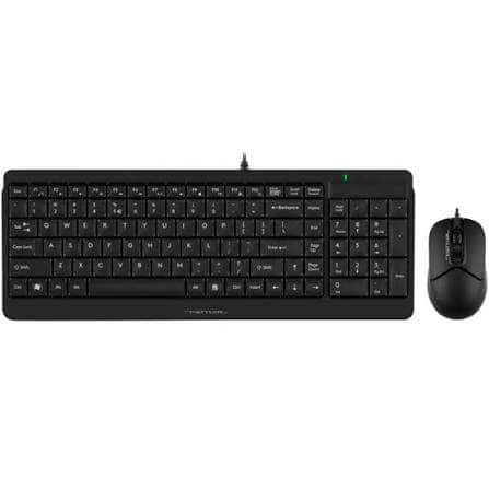 Комплект клавиатура + мышь проводной A4Tech Fstyler F1512S