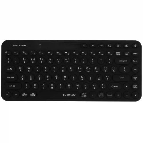 Клавиатура беспроводная A4Tech Fstyler FBK36C AS