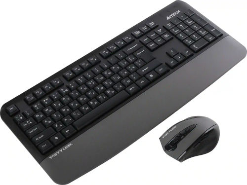 Комплект клавиатура + мышь беспроводной A4Tech Fstyler FG2500